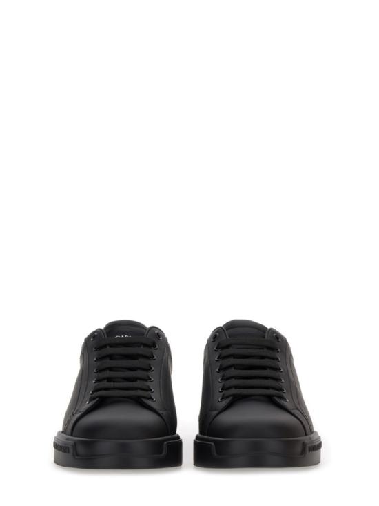  돌체앤가바나 포르토피노 스니커즈 CS2332 A106580999 Black - DOLCE & GABBANA