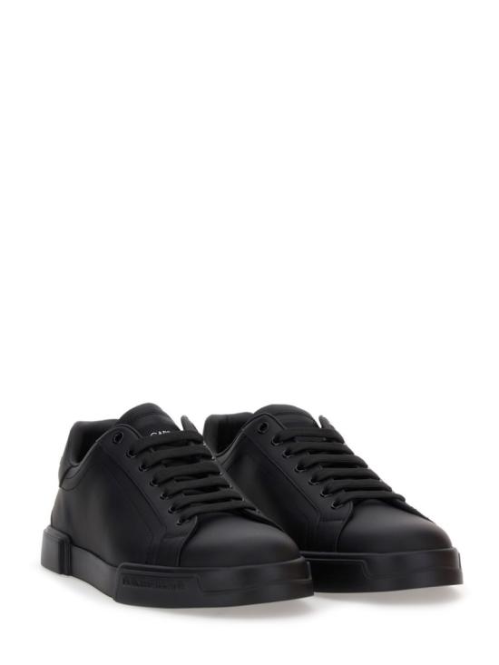  돌체앤가바나 포르토피노 스니커즈 CS2332 A106580999 Black - DOLCE & GABBANA
