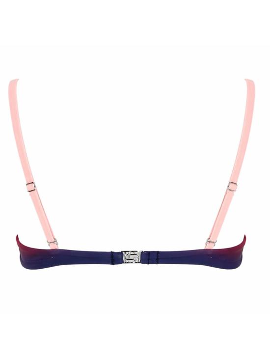 26SS 카사블랑카 비치웨어 W SS26 SWM 082 01AUBERGINE GRADIENT Red - CASABLANCA