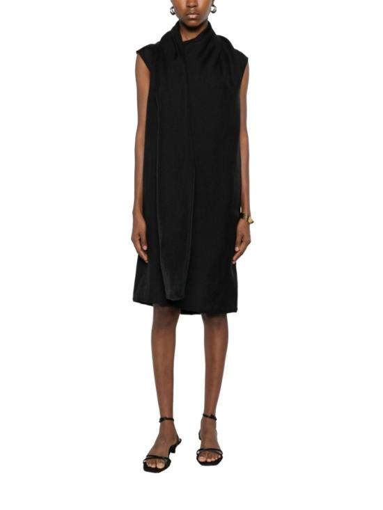  토템 미디 원피스 254WRD0251FB BLACK001 Black - TOTEME