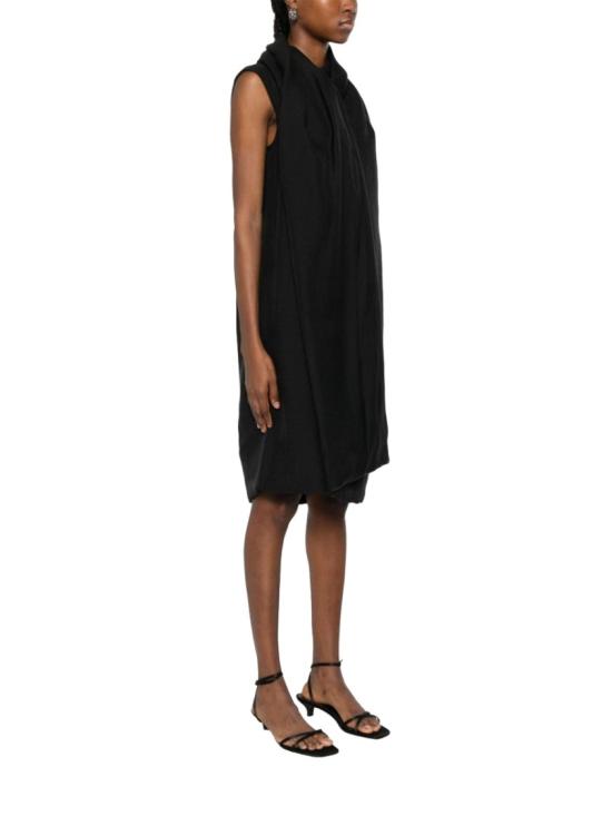  토템 미디 원피스 254WRD0251FB BLACK001 Black - TOTEME
