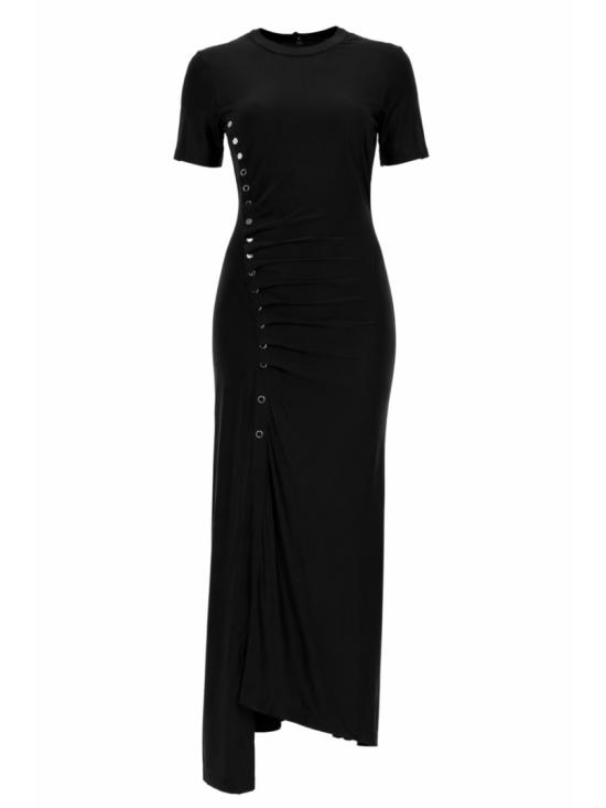 26SS 파코라반 롱 원피스 26PJRO886VI0267 P001 Black