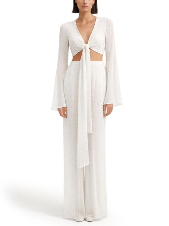 26SS 미소니 팬츠 MC23SI00 BR014RS01JW White - MISSONI