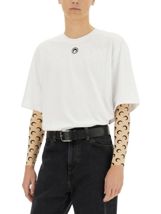  마린세르 반팔 티셔츠 MTT077A CJER0009WH10 White - MARINE SERRE