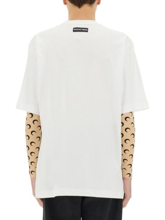  마린세르 반팔 티셔츠 MTT077A CJER0009WH10 White - MARINE SERRE