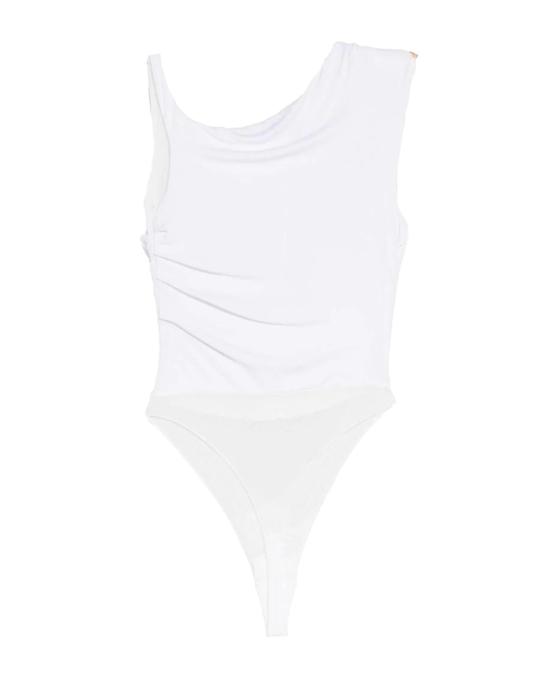 26SS 엘리자베타프랜치 바디수트 티셔츠 4778172 White - ELISABETTA FRANCHI
