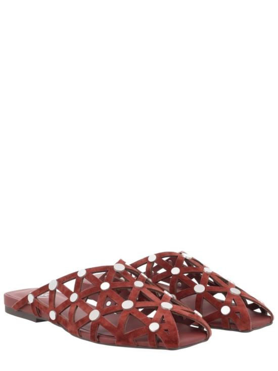 26SS 아쉬 뮬/슬리퍼 BONE02 MARSALA Burgundy - ASH