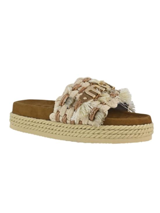 26SS 모우 뮬/슬리퍼 MU SW451008KBEI Neutrals - MOU
