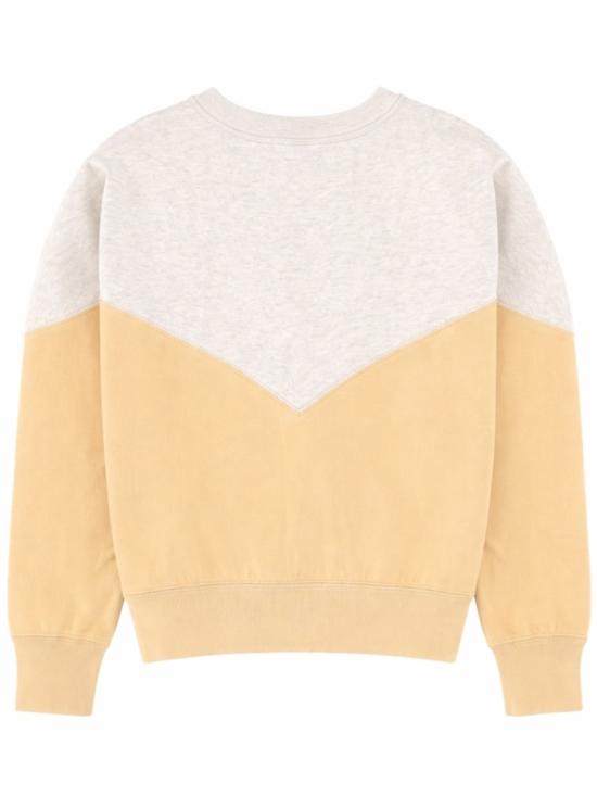 26SS 이자벨마랑에뚜왈 휴스턴 투톤 마랑 스웨트셔츠 SW0006FA A1M08E10LC Neutrals - ISABEL MARANT ETOILE