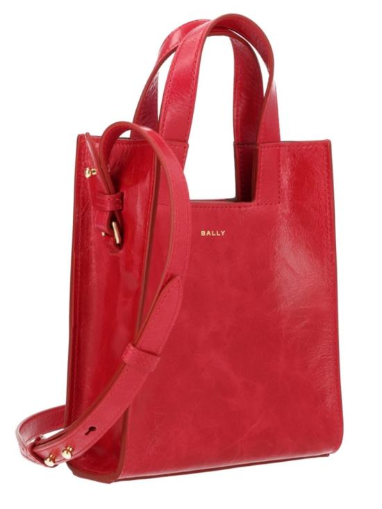 26SS 발리 이지 발리 스몰 토트백 WAM04M VT748U3B9O Red - BALLY