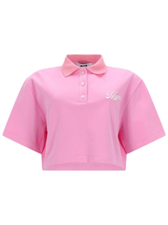 26SS 엠에스지엠 폴로 티셔츠 4041MDM114 26712612 Pink