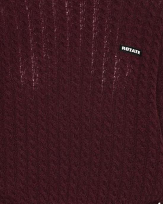 26FW 로테이트 스웨터 1345038 Burgundy - ROTATE