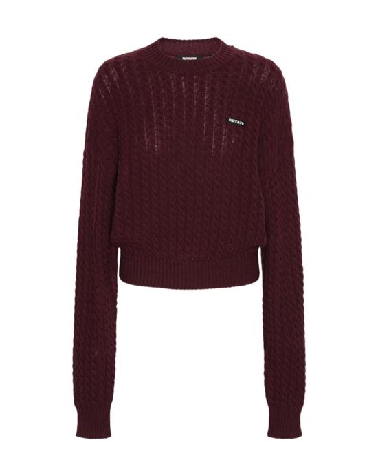 26FW 로테이트 스웨터 1345038 Burgundy