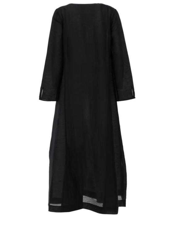 26SS 토리버치 롱 원피스 176548 001 Black - TORY BURCH