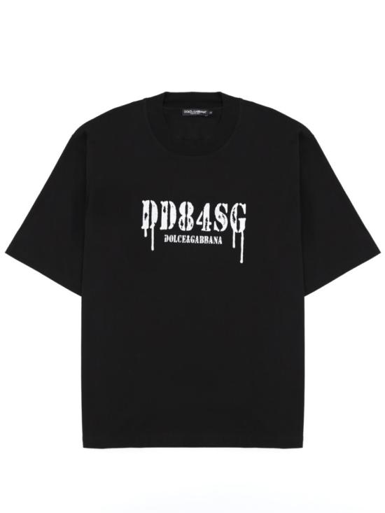 26SS 돌체앤가바나 반팔 티셔츠 G8TJ0T G7POZN0000 Black