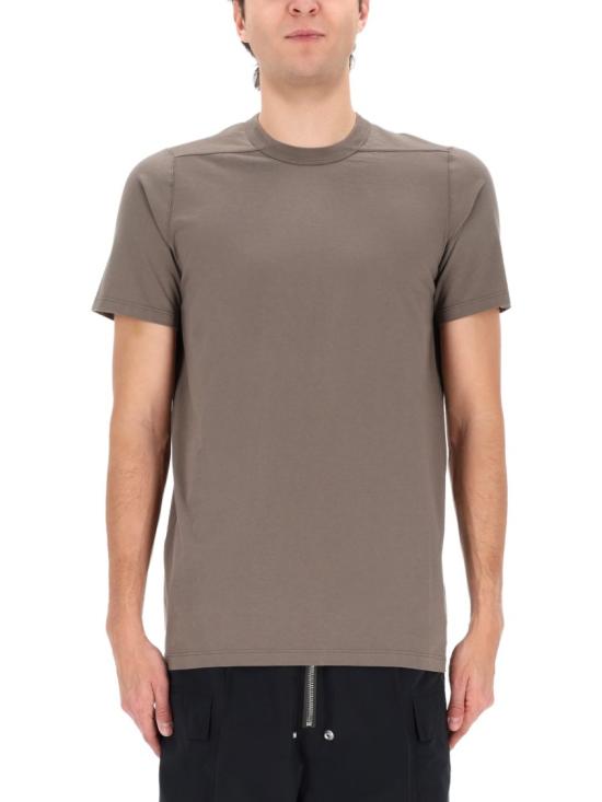 26SS 릭 오웬스 반팔 티셔츠 RU01F2264 JA34 Brown - RICK OWENS