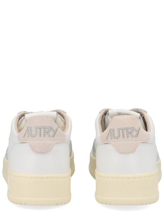 26SS 오트리 메달리스트 로우 레더 스니커즈 AULW SW02 White - AUTRY