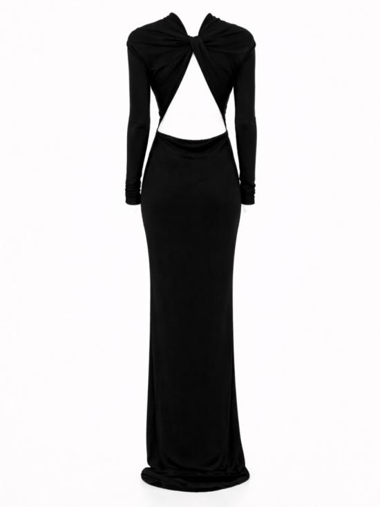 26SS 톰포드 롱 원피스 ABJ888 JEX188NAA Black - TOMFORD