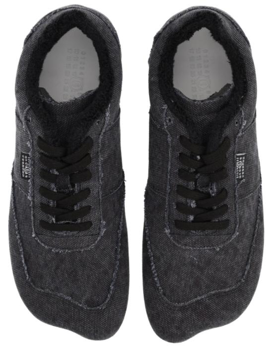 26SS MM6 메종마르지엘라 Anatomic 캔버스 스니커즈 SH1WS0024 P7602T8013 Grey - MM6 MAISON MARGIELA