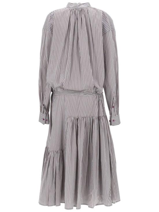 26SS 드리스 반 노튼 미디 원피스 011050 3132703 Grey - DRIES VAN NOTEN