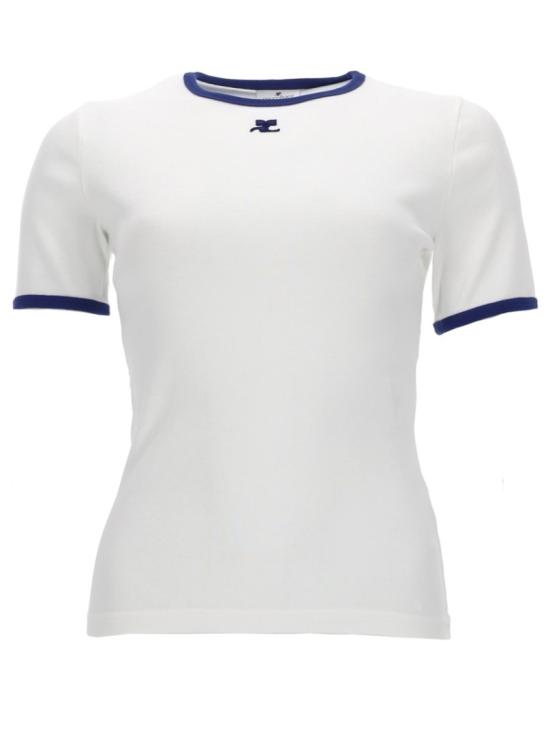 26SS 쿠레쥬 탑 125JTS017 JS0203B257 White