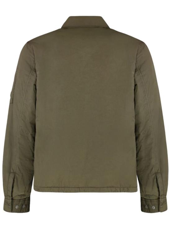 25FW 씨피 컴퍼니 크롬-R 렌즈 버튼 오버셔츠 19CMOS088A 005904G683 Grey - C.P. COMPANY
