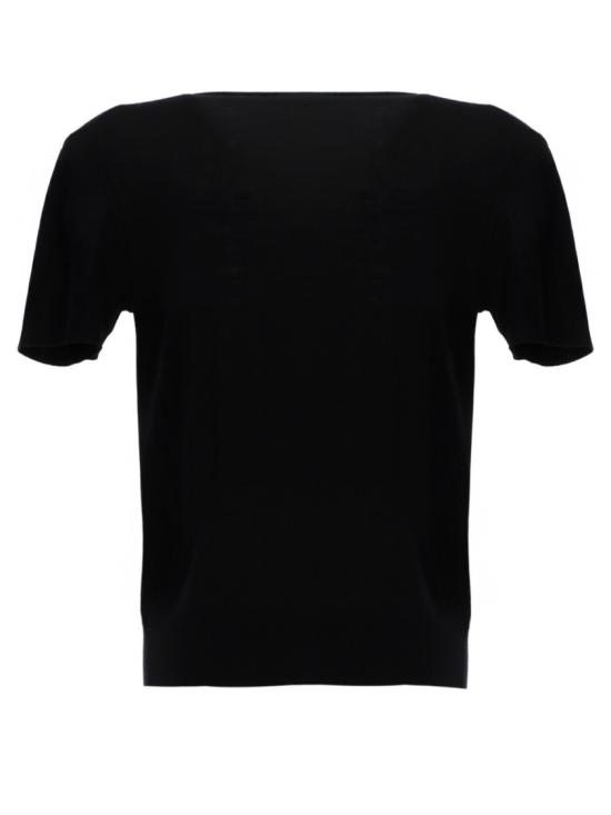 26SS 띠어리 탑 O0711710 001 Black - THEORY