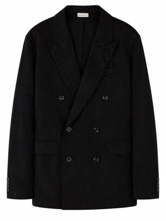 26SS 드리스 반 노튼 코트 020407 3277900 Black