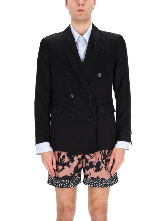 26SS 드리스 반 노튼 코트 020407 3277900 Black - DRIES VAN NOTEN