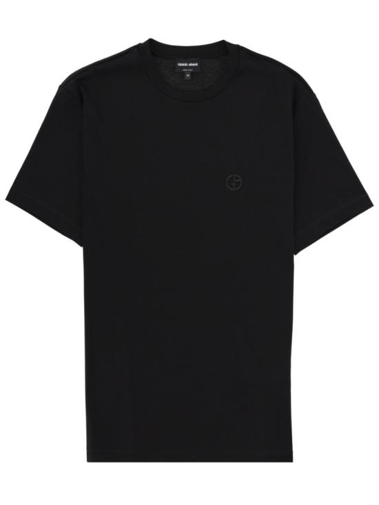 26SS 조르지오 아르마니 반팔 티셔츠 3HSM72 SJTKZUC001 Black