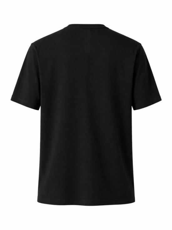 26SS 릭 오웬스 반팔 티셔츠 RU01F2232 JA09 Black - RICK OWENS