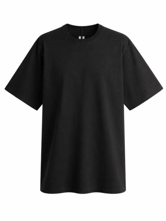 26SS 릭 오웬스 반팔 티셔츠 RU01F2232 JA09 Black