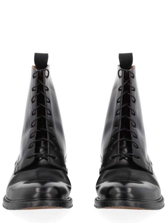 마르지엘라 Loved to Death 레이스업 부츠 S57WU0291 P7422T8013 Black - MAISON MARGIELA
