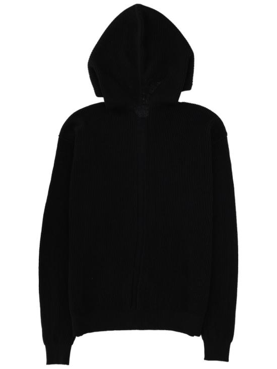 26SS 릭 오웬스 후드 티셔츠 RU01F2614 KWVH09 Black - RICK OWENS