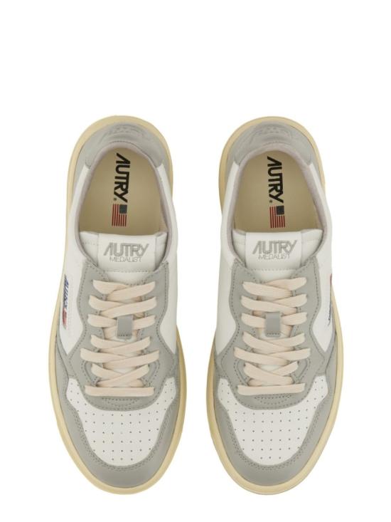  오트리 메달리스트 로우 스니커즈 AULM WB10 Grey - AUTRY