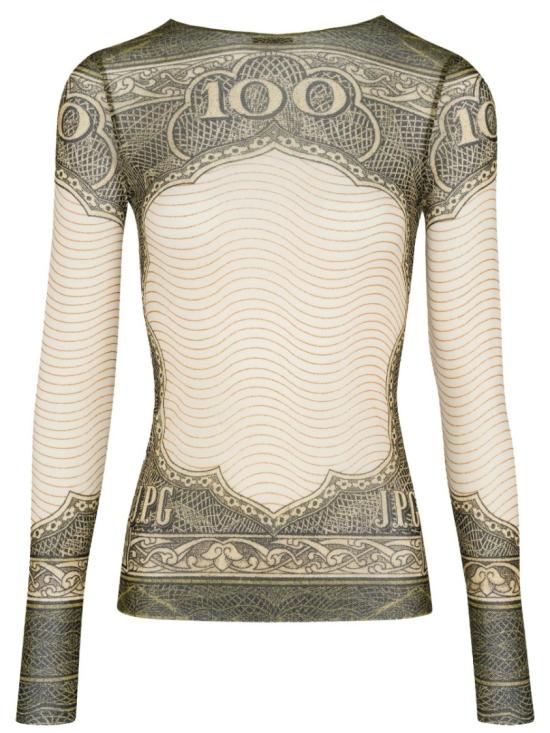26SS 장 폴 고티에 탑 TO451 M023P40030015 Neutrals - JEAN PAUL GAULTIER