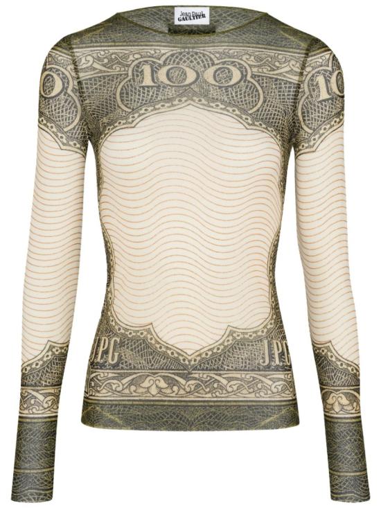 26SS 장 폴 고티에 탑 TO451 M023P40030015 Neutrals