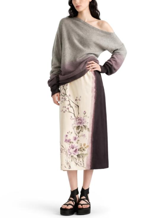  디올 롱 스커트 541J29A6398 0842 Neutrals - DIOR