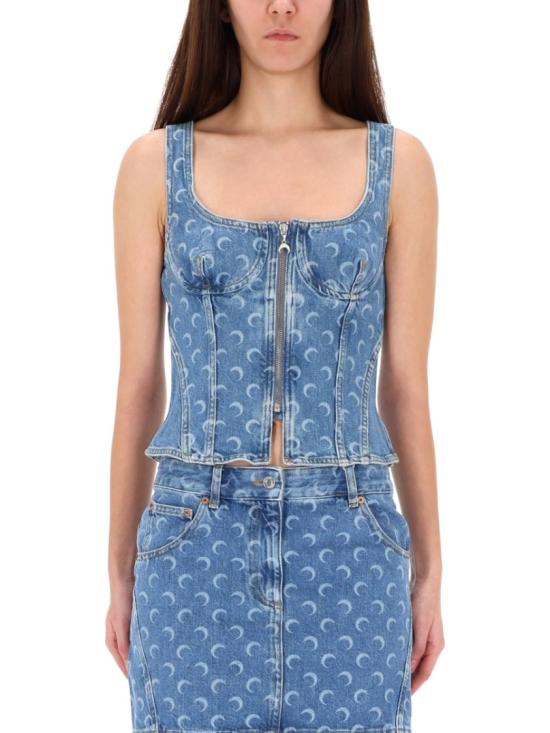 25FW 마린세르 탑 WTO408B CDEN0002BL05 Blue