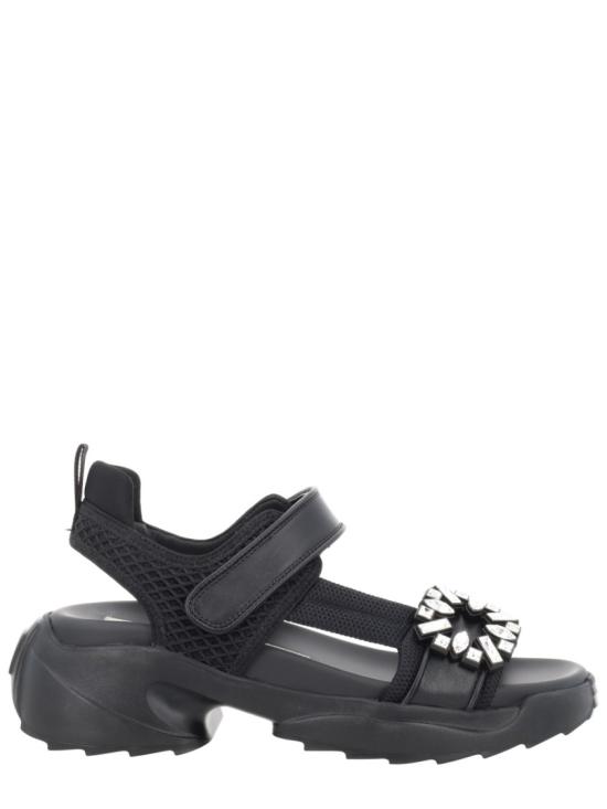 26SS 로저비비에 비브 온 더 런 샌들 RVW80044270V4C B999 Black