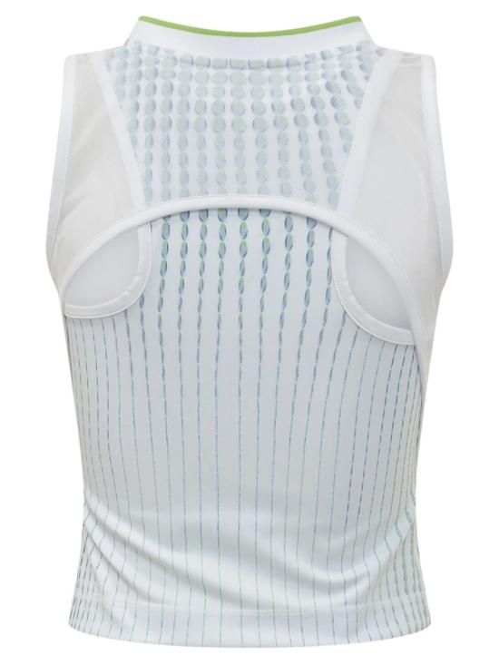 26SS 카사블랑카 민소매 티셔츠 W SP26 JTP 475 02DOTS White - CASABLANCA