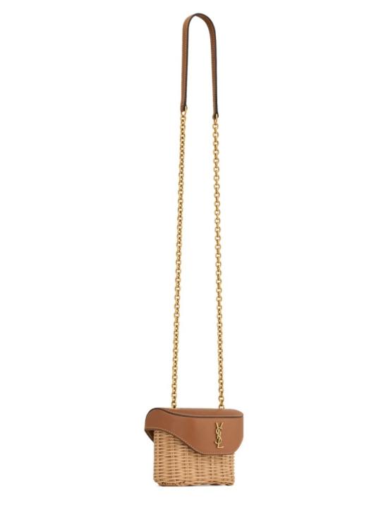  생로랑 마이크로 박스 오시에 843366 GAAFV2080 Burgundy - SAINT LAURENT