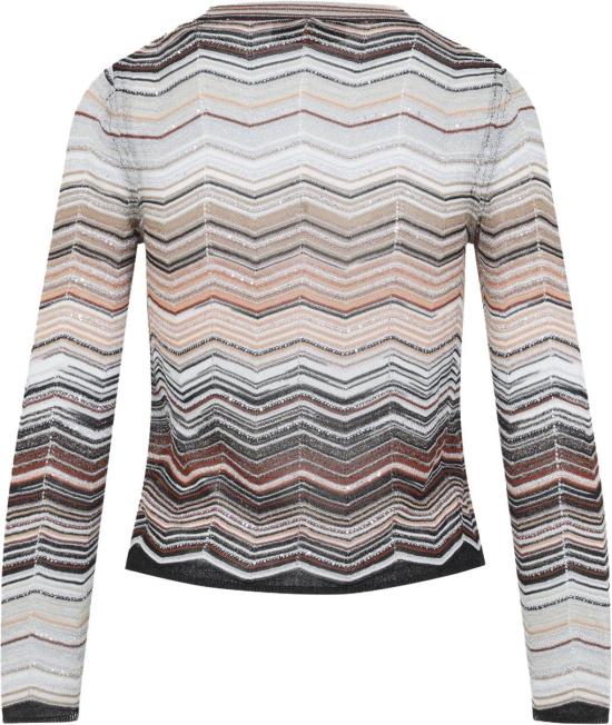  미소니 가디건 DS26SM0GBK01H9SM9ZVREDBEIGETONES DIVERS - MISSONI