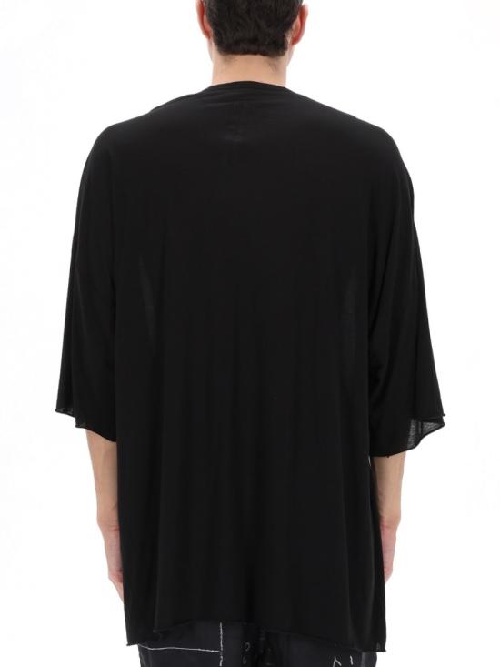 26SS 릭 오웬스 반팔 티셔츠 RR01F2279 BH09 Black - RICK OWENS