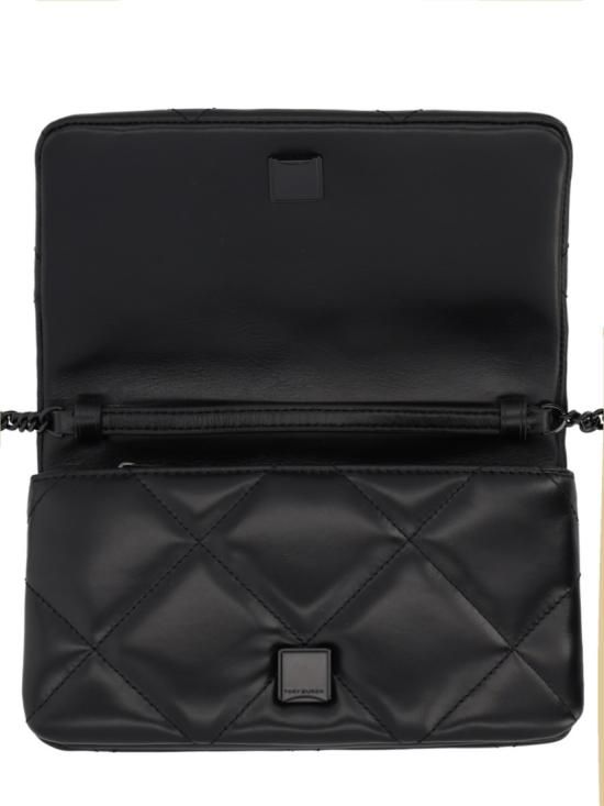  토리버치 키라 다이아몬드 파우더 지갑 체인 170622 001 Black - TORY BURCH