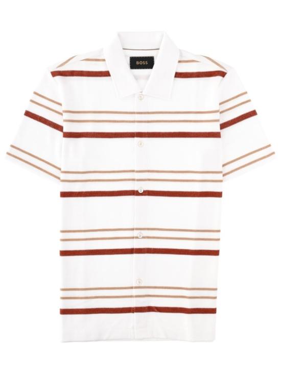 26SS 보스 폴로 티셔츠 50559057 10279635100 White