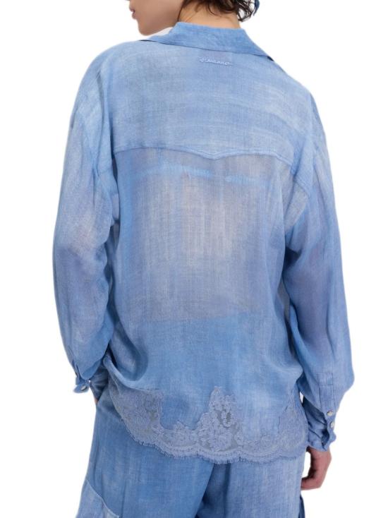 26SS 에르마노 피렌제 데님 셔츠 D48EK021EB5MF156 Blue - ERMANNO FIRENZE