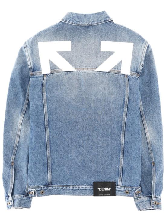 26SS 오프화이트 데님 자켓 44MYE09Q S26D002400 Blue - OFF WHITE