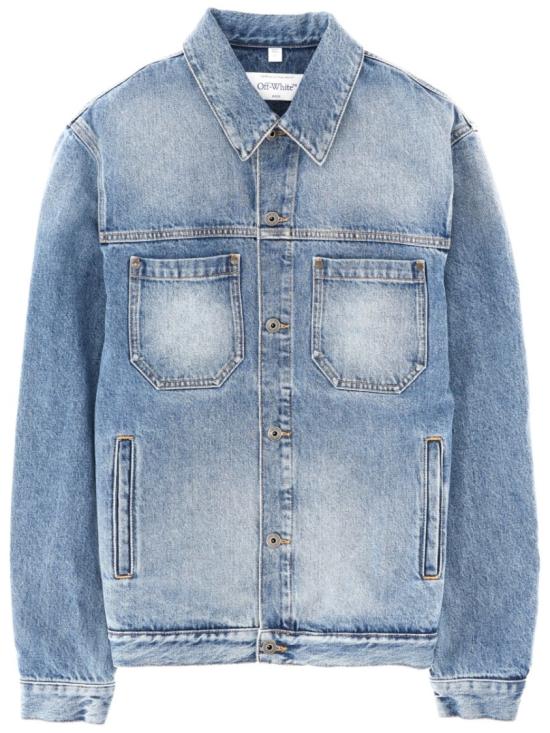 26SS 오프화이트 데님 자켓 44MYE09Q S26D002400 Blue
