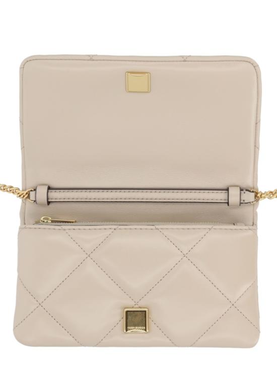 26SS 토리버치 키라 다이아몬드 퀼트 체인 월렛 158624 251 Neutrals - TORY BURCH